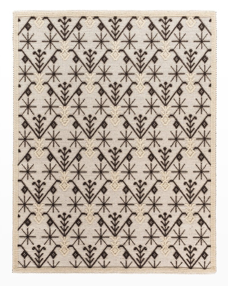 Prato White Moretto Rug by Carolina Melis for Mariantonia Urru