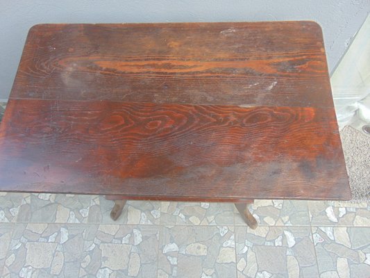 Pre-War Art Deco Wooden Desk-CAQ-1010538