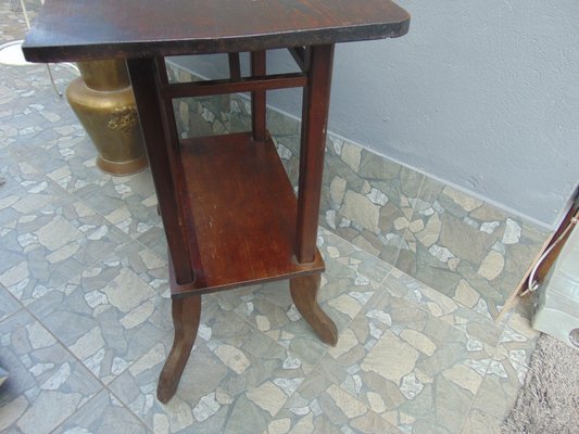 Pre-War Art Deco Wooden Desk-CAQ-1010538