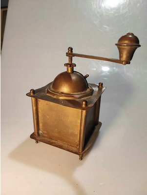 Pre-War Brass Coffee and Pepper Grinder-CAQ-1779990