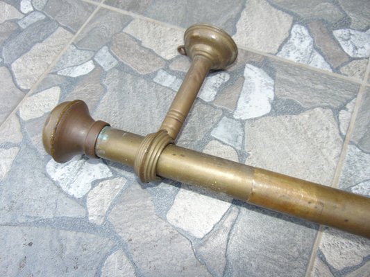 Pre-War Brass Curtain Rail-CAQ-1322880