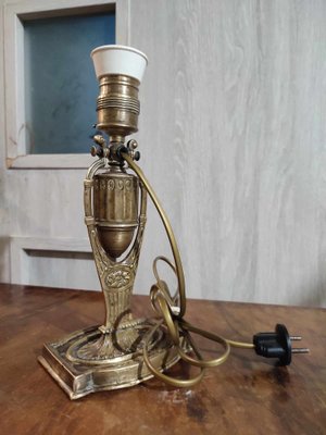 Pre-War Brass Ships Wall Lamp, 1890s-CAQ-1762433