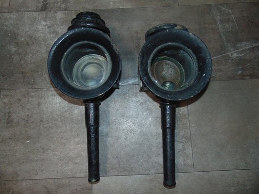 Pre-War Candlesticks for a Carriage, Set of 2-CAQ-1133153