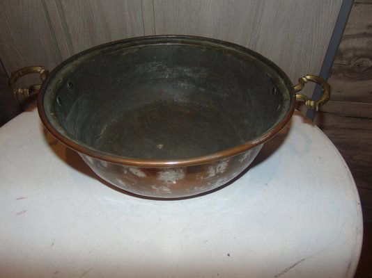 Pre-War Copper Flower Container-CAQ-1048724