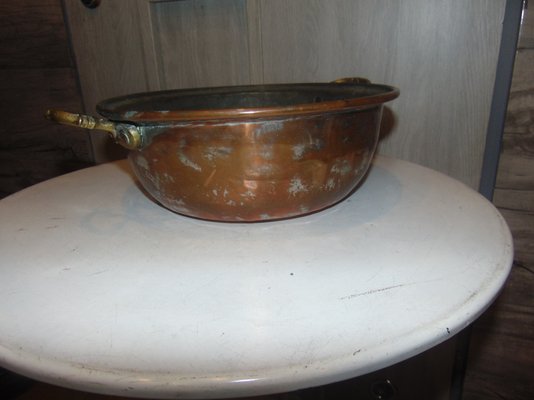 Pre-War Copper Flower Container-CAQ-1048724