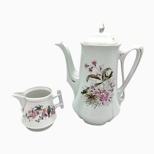 Pre-War Jug and Milk by C.T. Tielsch, Set of 2-BXB-1089817