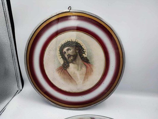 Pre-War Lord Jesus Print on Decorative Plate-CAQ-1294783