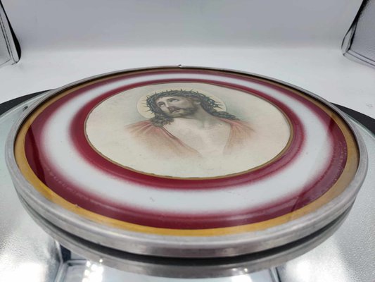 Pre-War Lord Jesus Print on Decorative Plate-CAQ-1294783