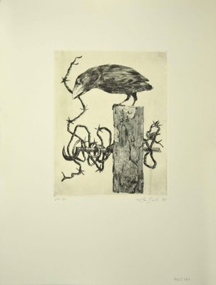 Predatory - Original Etching by Leo Guida - 1972 1972-ZCI-759167