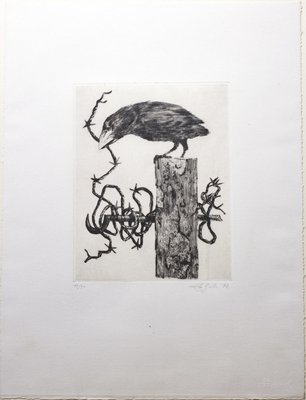 Predatory - Original Etching by Leo Guida - 1972 1972-ZCI-755642