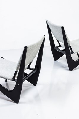 Presens Lounge Chairs by Bertil W. Behrman for Engens fabriker, 1950s, Set of 2-KO-741552