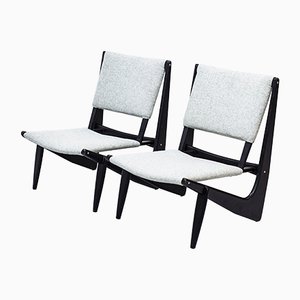 Presens Lounge Chairs by Bertil W. Behrman for Engens fabriker, 1950s, Set of 2-KO-741552