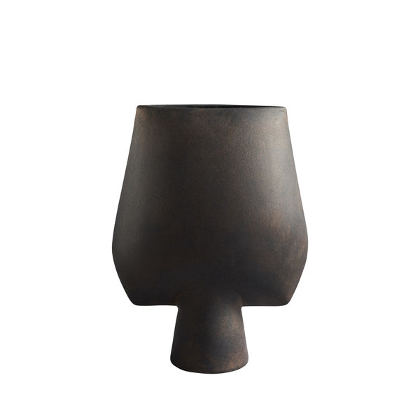 Sphere Square Big Ceramic Vase by 101 Copenhagen #Coffee