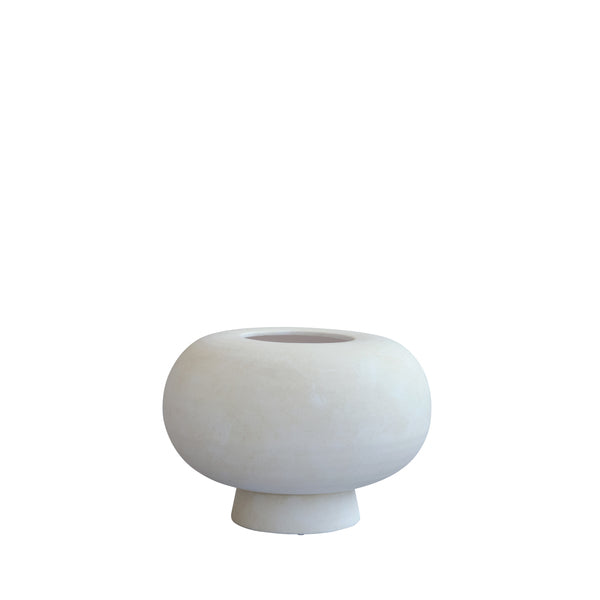 Kabin Fat Ceramic Vase by 101 Copenhagen #Bone White