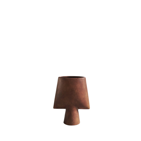 Sphere Square Mini Ceramic Vase by 101 Copenhagen #Terracotta