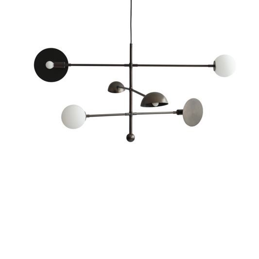 Sahn Chandelier by 101 Copenhagen #Bronze