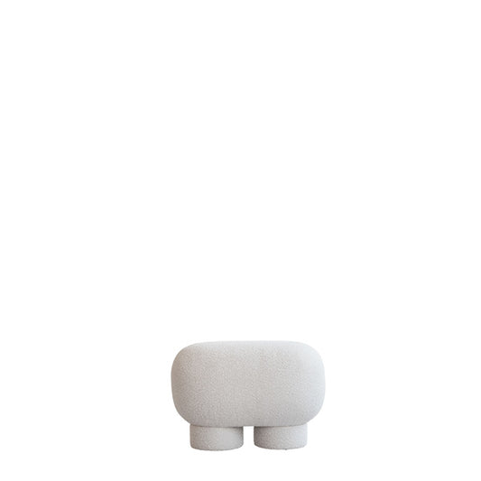 Big Foot Petit Bouclé Bench by 101 Copenhagen #Off White (CPH 900)