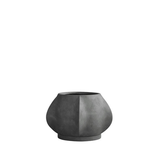 Arket Mini Fiber Concrete Plant Pot by 101 Copenhagen #Dark Grey