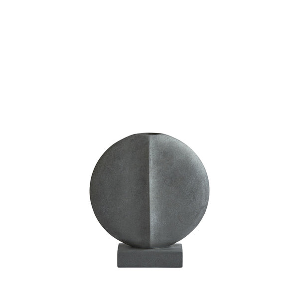 Guggenheim Mini Ceramic Vase by 101 Copenhagen #Dark Grey