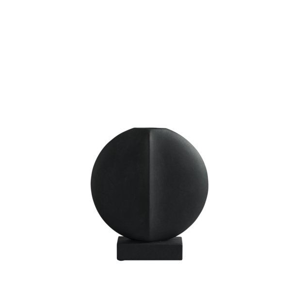 Guggenheim Mini Ceramic Vase by 101 Copenhagen #Black