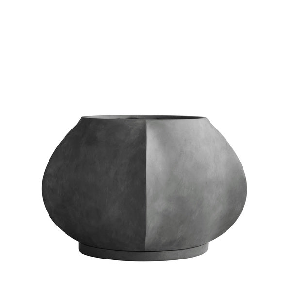 Arket Big Fiber Concrete Plant Pot by 101 Copenhagen #Dark Grey