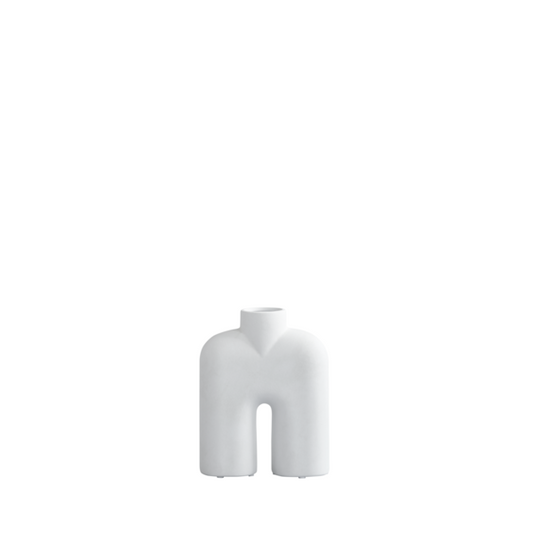 Cobra Tall Mini Ceramic Vase by 101 Copenhagen #Bone White