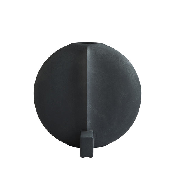 Guggenheim Big Ceramic Vase by 101 Copenhagen #Black