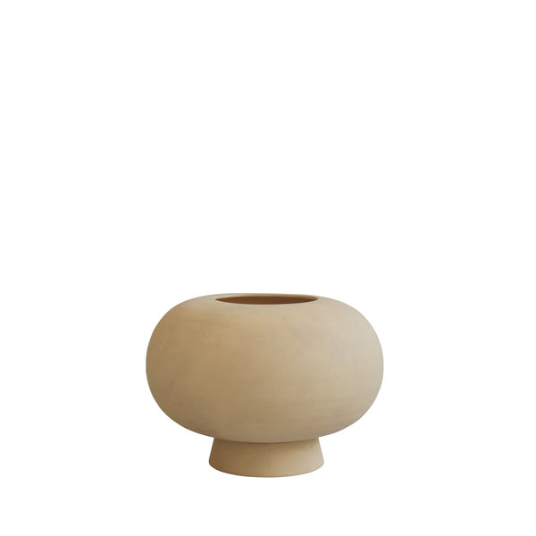 Kabin Fat Ceramic Vase by 101 Copenhagen #Sand