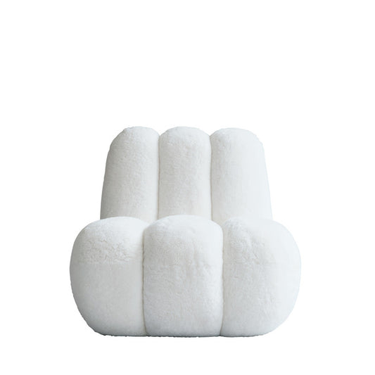 Toe Sheepskin Chair by 101 Copenhagen #White (Sheepskin)