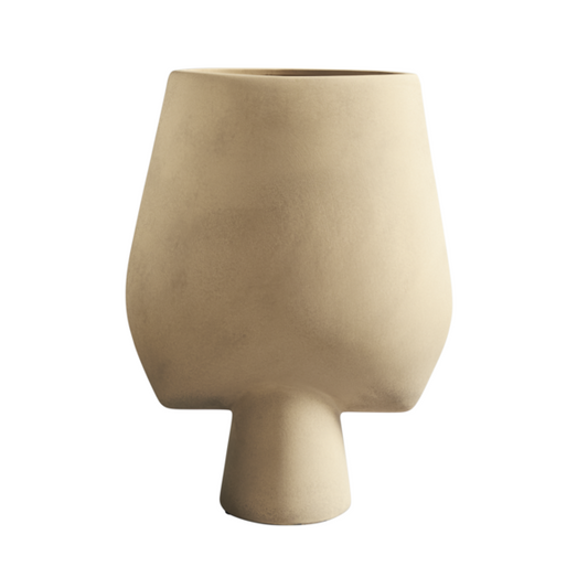 Sphere Square Hexa Ceramic Vase by 101 Copenhagen #Sand