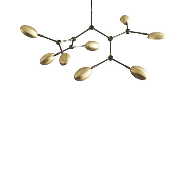 Drop Mini Chandelier by 101 Copenhagen #Brass