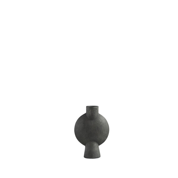 Sphere Bubl Mini Ceramic Vase by 101 Copenhagen #Dark Grey