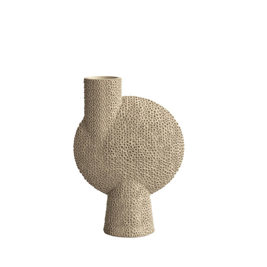 Sphere Bubl Shisen Big Ceramic Vase by 101 Copenhagen #Sand