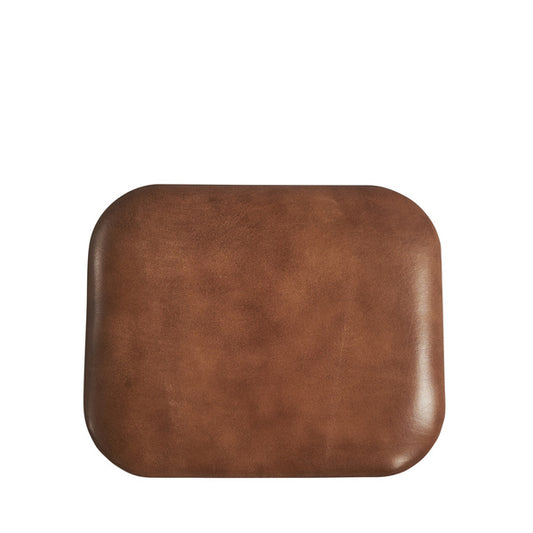 Sculpt Leather Stool Cushion by 101 Copenhagen #Leather