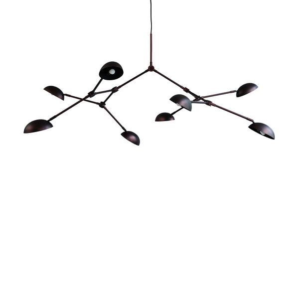 Drop Chandelier by 101 Copenhagen #Burned Black