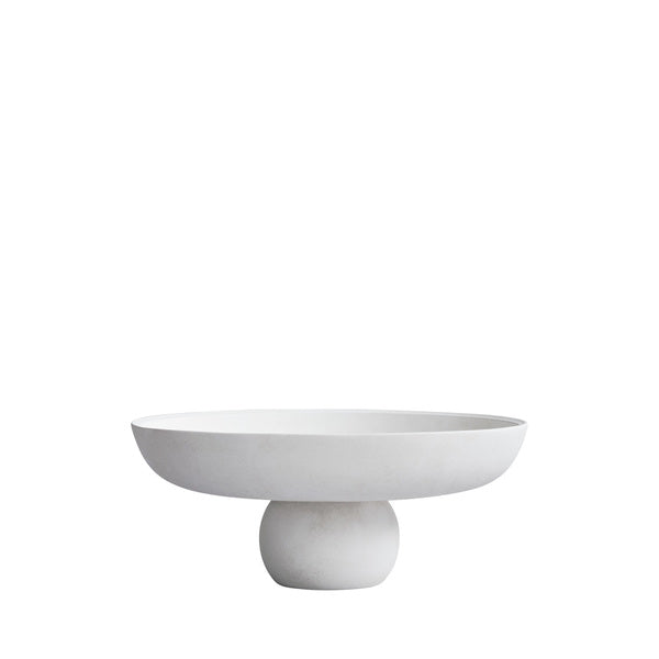 Baburu Big Ceramic Bowl by 101 Copenhagen #Bone White