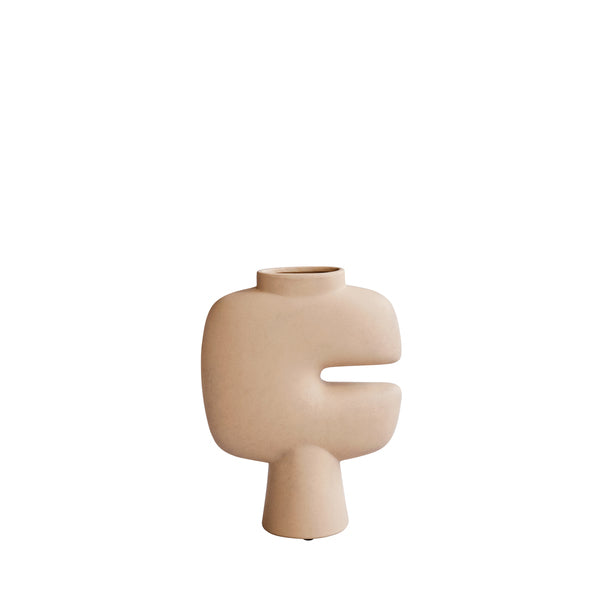 Tribal Medio Ceramic Vase by 101 Copenhagen #Sand