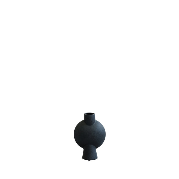 Sphere Bubl Mini Ceramic Vase by 101 Copenhagen #Black