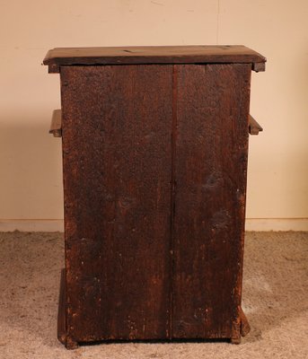 Prie-Dieu or Prayer Kneeler in Walnut and Burl Walnut, 1600s-HPU-953509