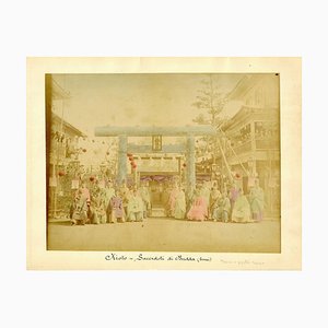 Priests in Kyoto - Hand-Colored Albumen Print 1870/1890 1870/1890-ZCI-760776