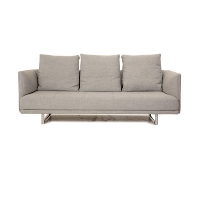 Prime Time 3-Seater Sofa in Gray Fabric from Walter Knoll / Wilhelm Knoll-RQW-1748316