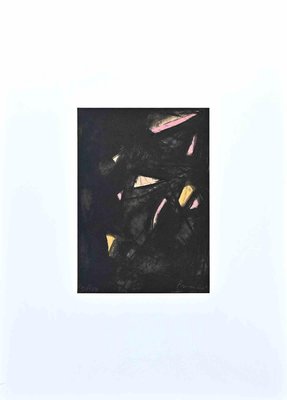 Primo Conti, Abstract Composition, Original Lithograph, 1971-ZCI-1281554