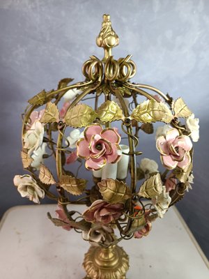 Princess Cage Table Lamp, 1950s-ZVO-1403011