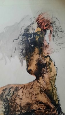 Print by Leonor Fini, 1950s-EAI-750270