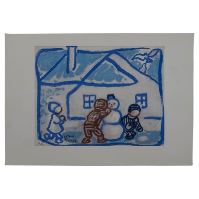 Print No.12 Snowman by Josef Capek, 1929-TZ-1431445