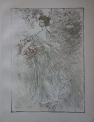 Printemps Lithograph by Maurice Eliot, 1897-KHH-544496