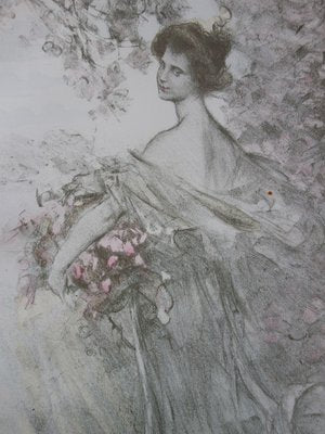 Printemps Lithograph by Maurice Eliot, 1897-KHH-544496