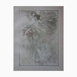 Printemps Lithograph by Maurice Eliot, 1897-KHH-544496