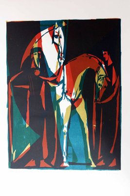 Prints by Hans Studer, 1976, Set of 2-BQF-768834