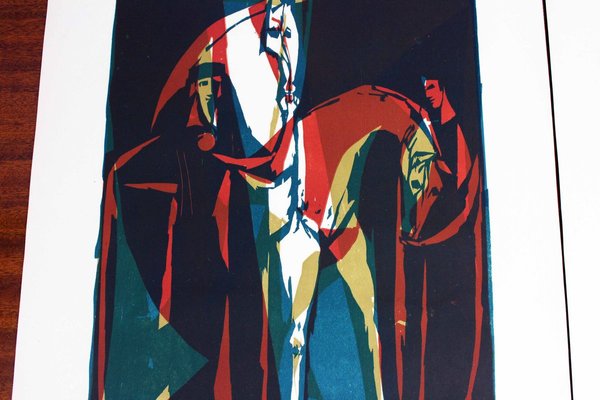 Prints by Hans Studer, 1976, Set of 2-BQF-768834